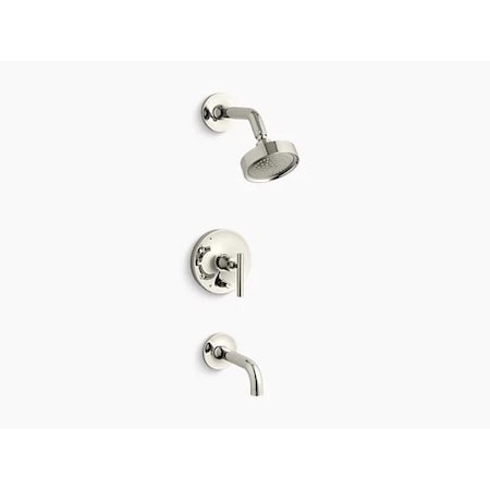 Kohler Purist R/T B&S Trm/Lvr Hdls, 90-Deg Spt T14421-4-SN